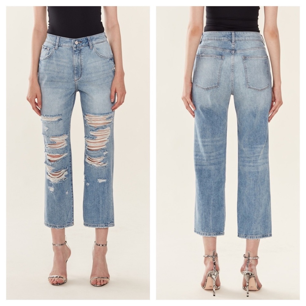 DL1961 Jerry High Rise Vintage Straight Jeans